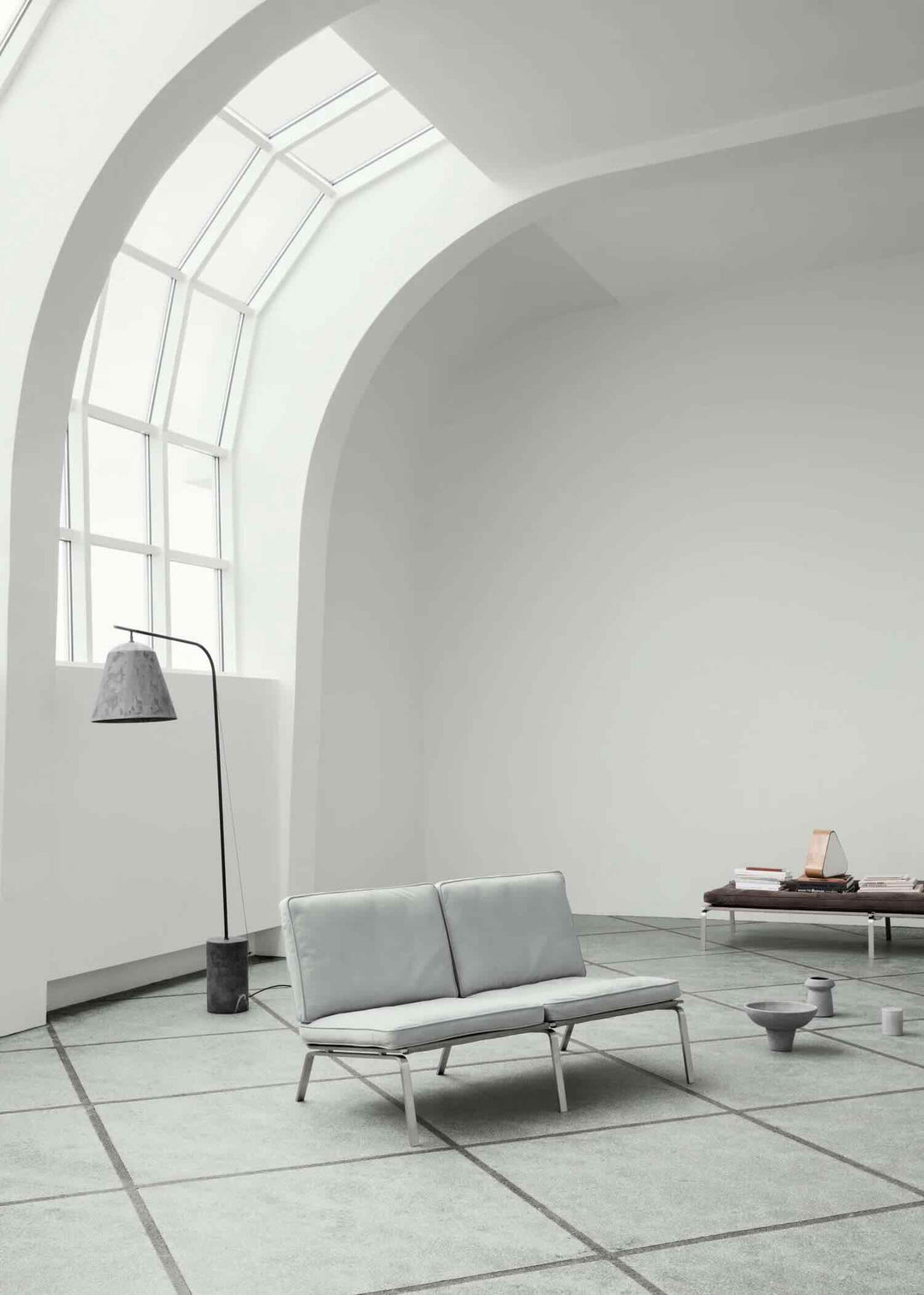 NORR11 Line Two Gulvlampe, Oxideret