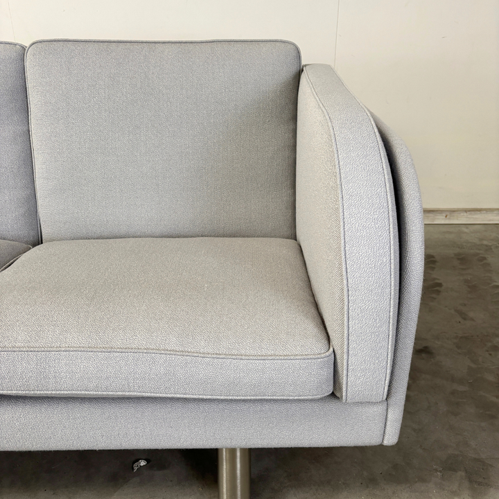 Fredericia JG 2 pers. Sofa - Vidar 913 / Rustfri stål (Copy)