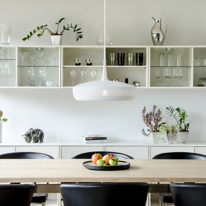 UMAGE Clava Dine Lampeskærm, Mat Hvid