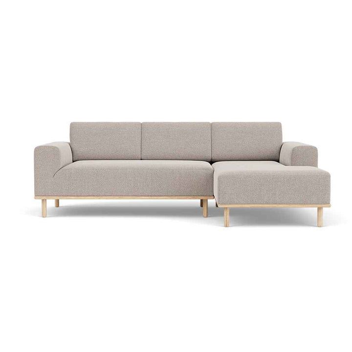 Vilmar Chaiselong Sofa Højre - Agnes Brown