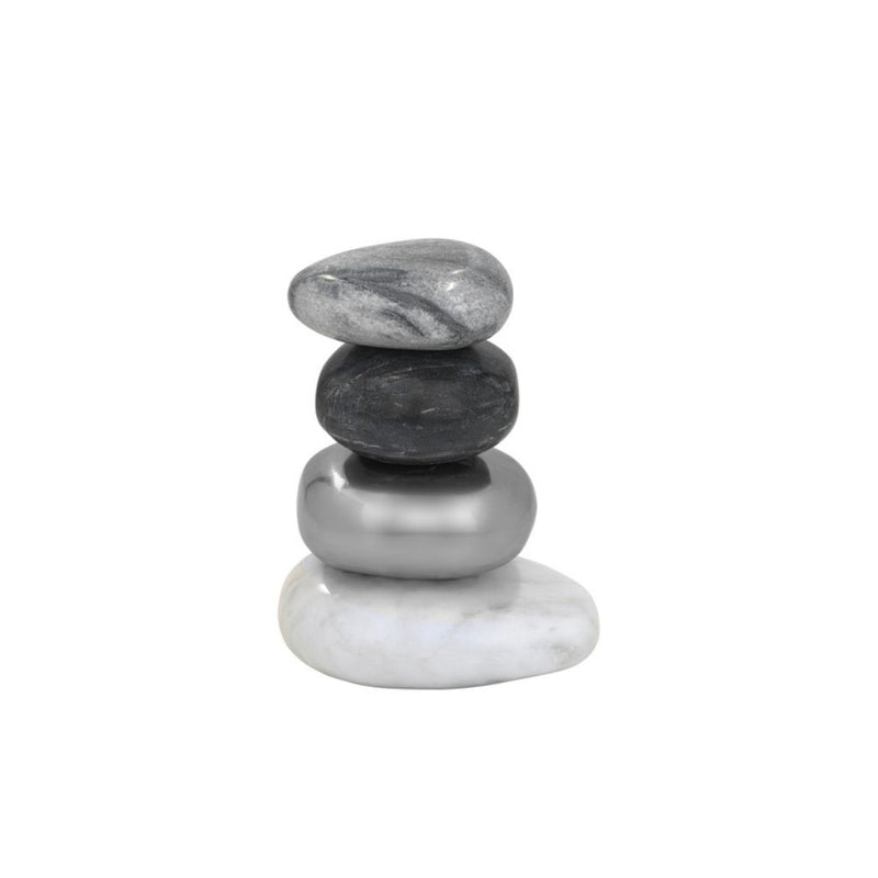 Kristina Dam Studio Rock Pile Skulptur, Grey