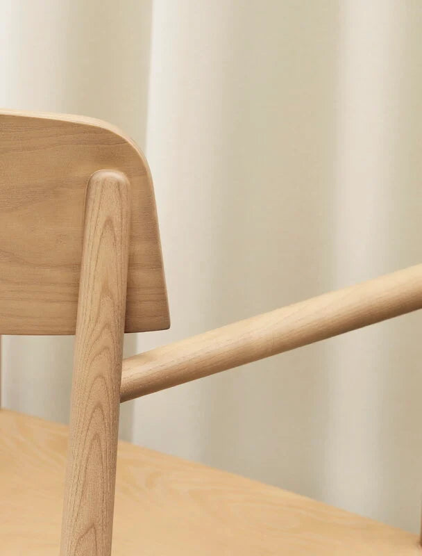 Normann Copenhagen Timb Stol m armlæn, Tan