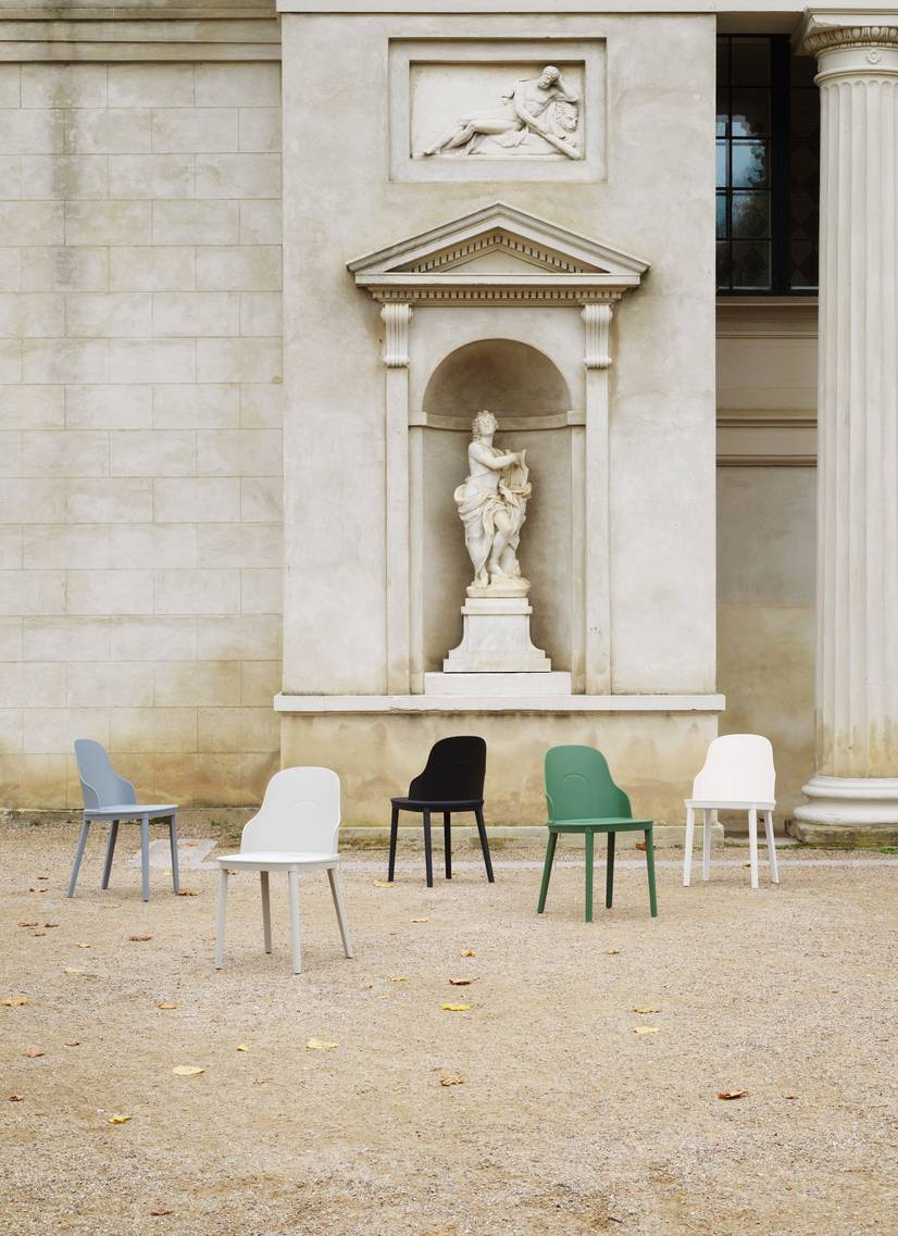 Normann Copenhagen Allez Gartenstuhl, Warmgrau