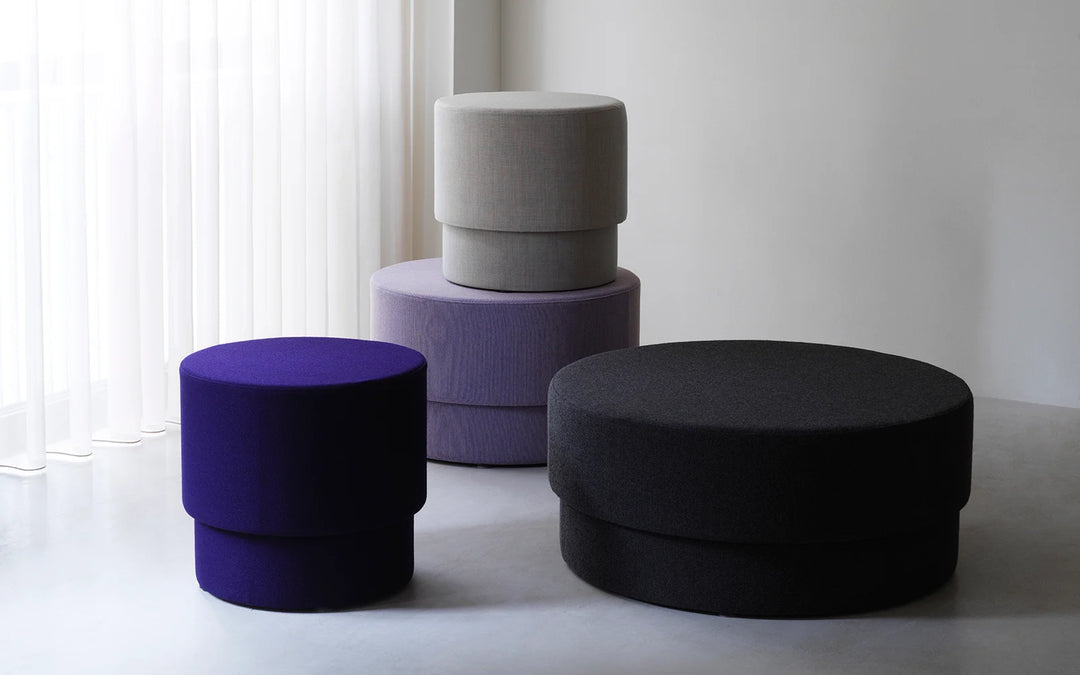 Normann Copenhagen Silo Pouf Medium, Blå