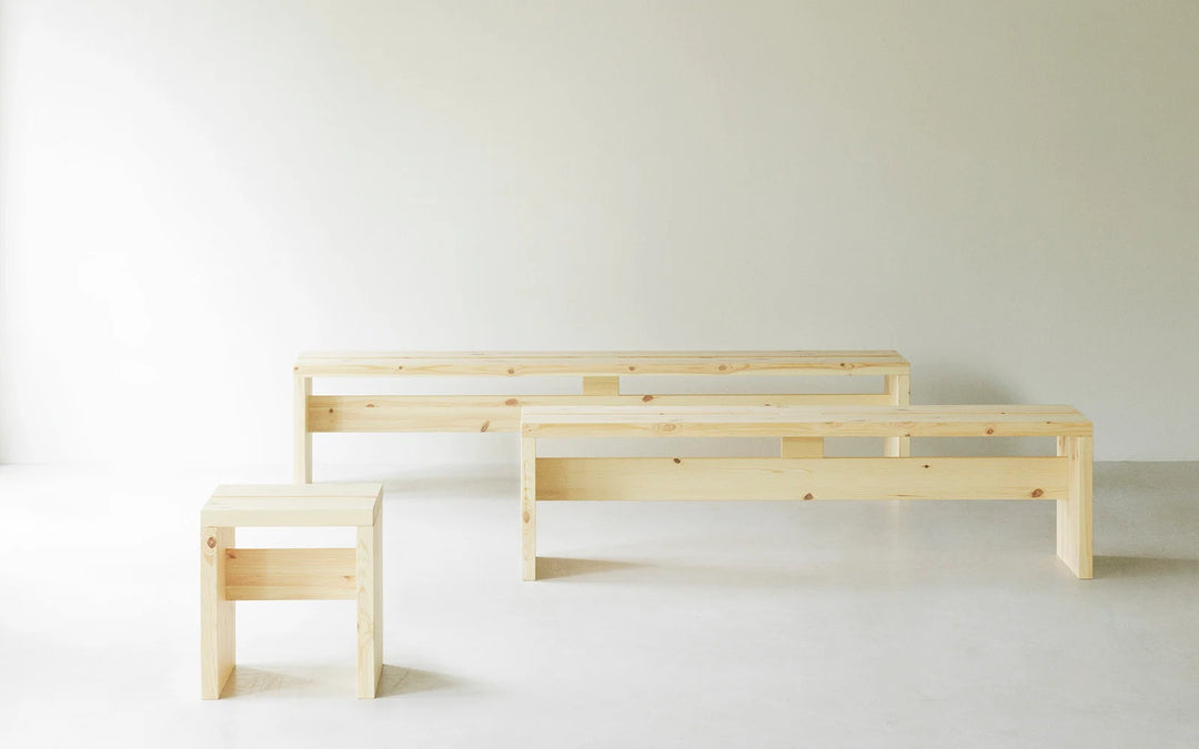 Normann Copenhagen Stretch Bænk 200 cm, Fyrretræ