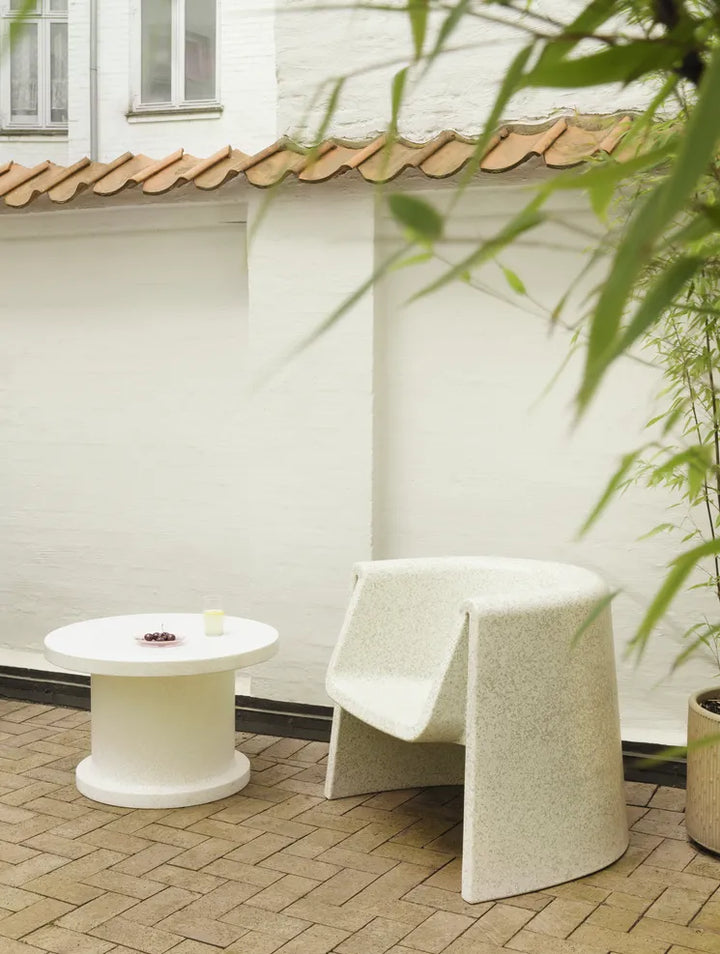 Normann Copenhagen Bit Loungestol, Hvid
