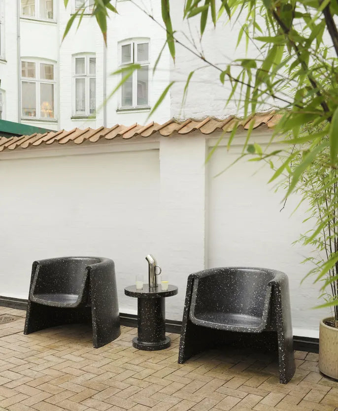 Normann Copenhagen Bit Loungestol, Sort