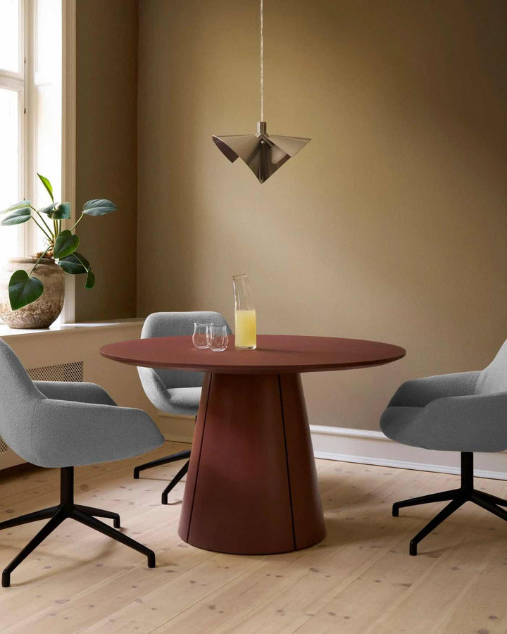 Wendelbo Trim Bord Ø120 cm, Burgundy