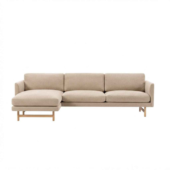 Fredericia Furniture Calmo Cha. Sofa 5555 - Capture 3301 / Eg Hvidpigmenteret Lak