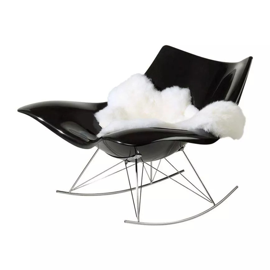 Fredericia Stingray Gyngestol - Sort / Krom