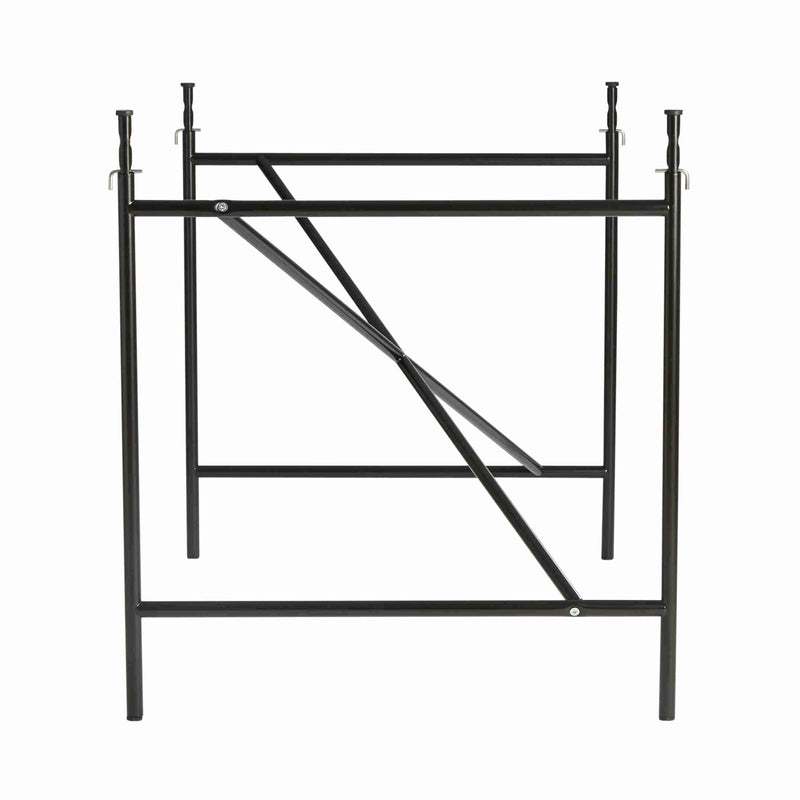 Egon Eiermann Bord, 120x80 cm, Sort / Sort