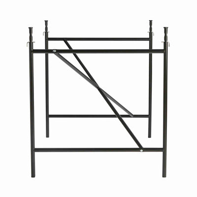 Egon Eiermann Bord, 120x80 cm, Sort / Sort