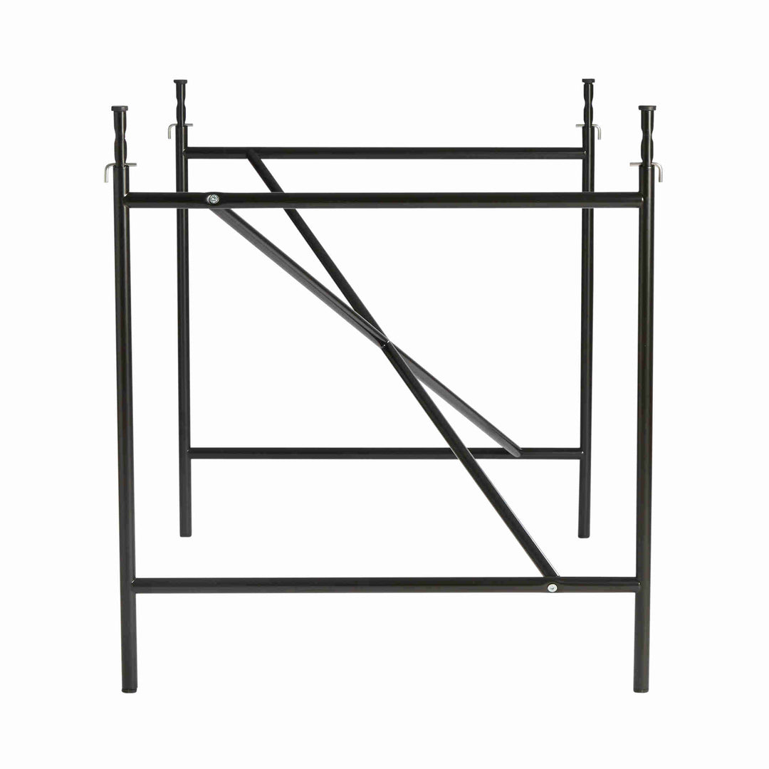 Egon Eiermann Bord, 200x90 cm, Blå / Sort