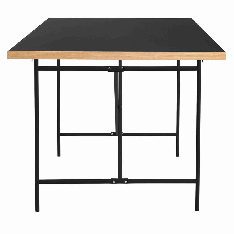 Egon Eiermann Bord, 120x80 cm, Sort / Sort