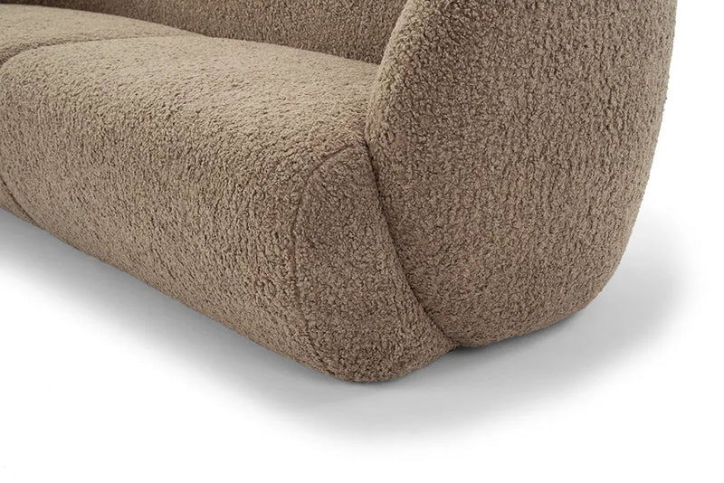 Paula 3 Personers Sofa - Glore Mole