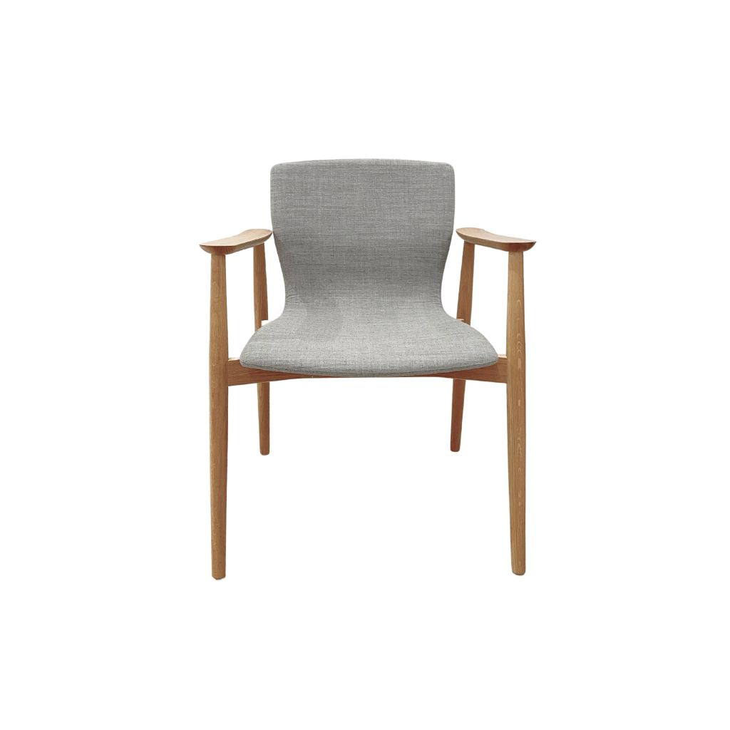 Magnus Olesen 5480 Butterfly Classic Chair, Eg/Grå Remix