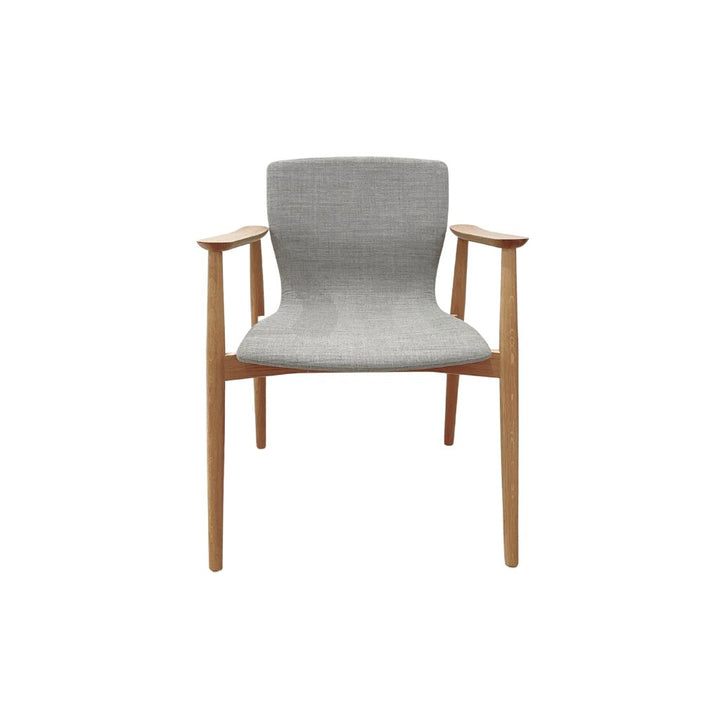Magnus Olesen 5480 Butterfly Classic Chair, Eg/Grå Remix