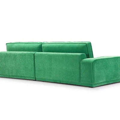 Leonora 3,5 Personers Sofa - Moss Grass Green