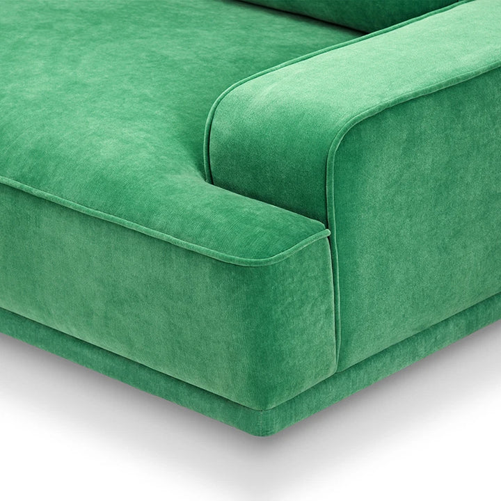 Leonora 3,5 Personers Sofa - Moss Grass Green