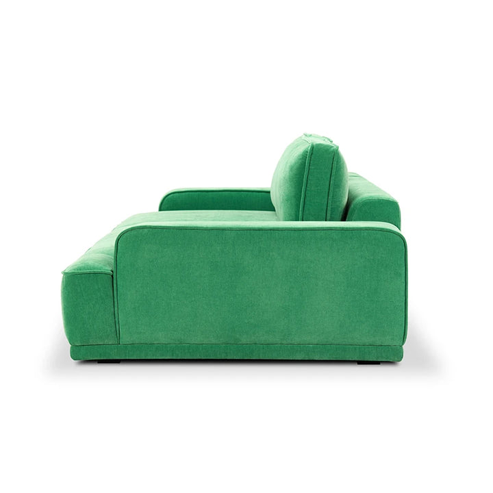 Leonora 3,5 Personers Sofa - Moss Grass Green