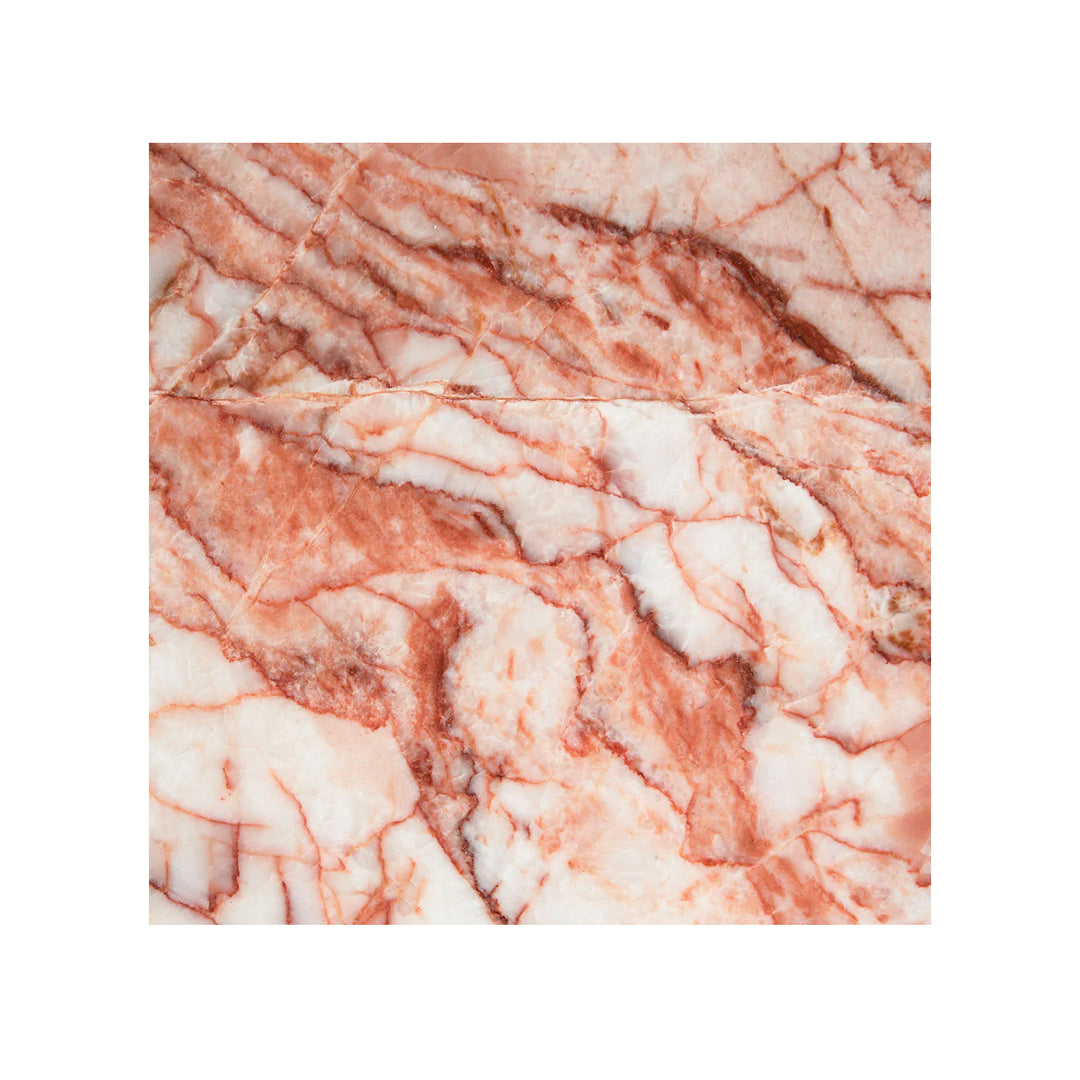 Warm Nordic - Secant table circle Bord/Sofabord, Marble pink