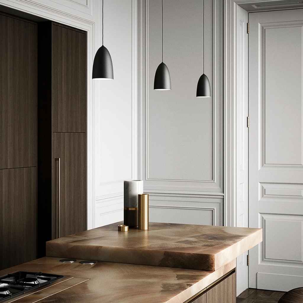 dftp Nexus 2.0 Lille Pendellampe, Sort