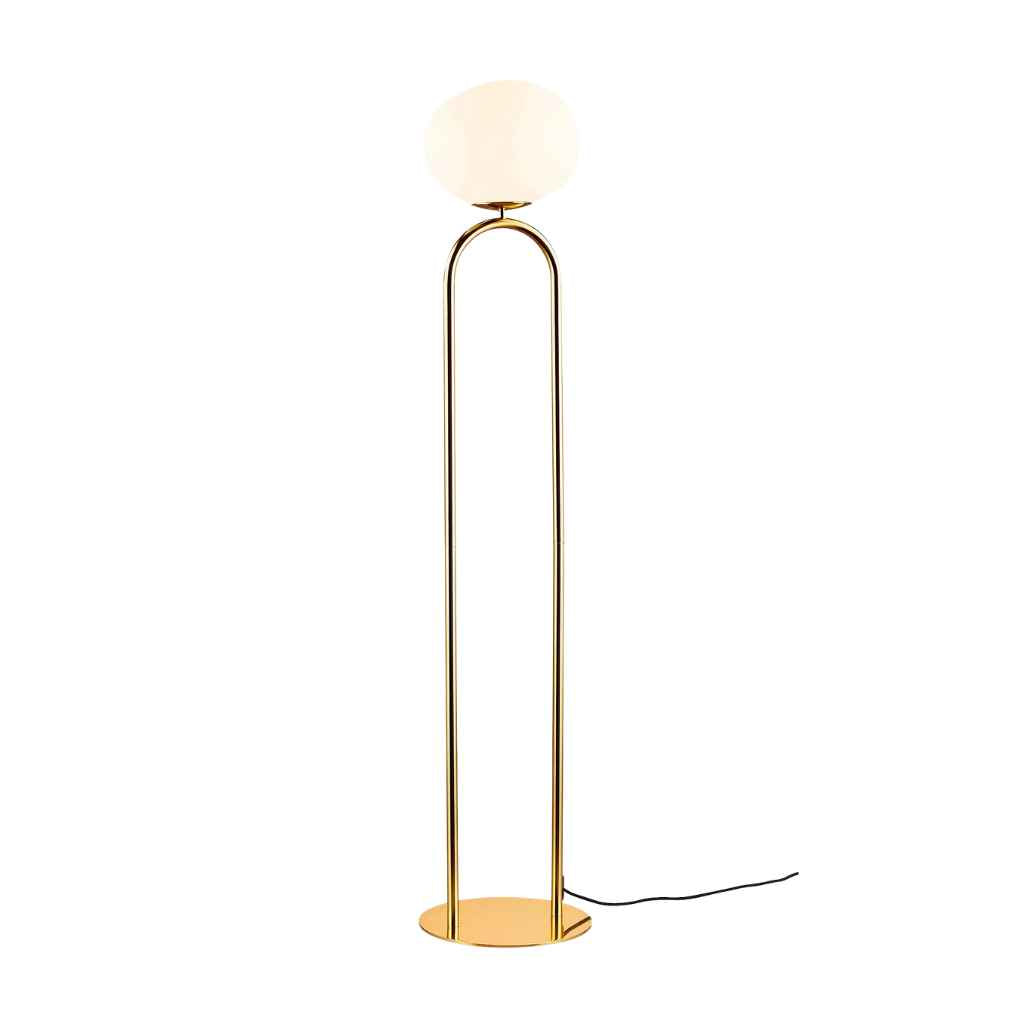 dftp Shapes Gulvlampe, Messing