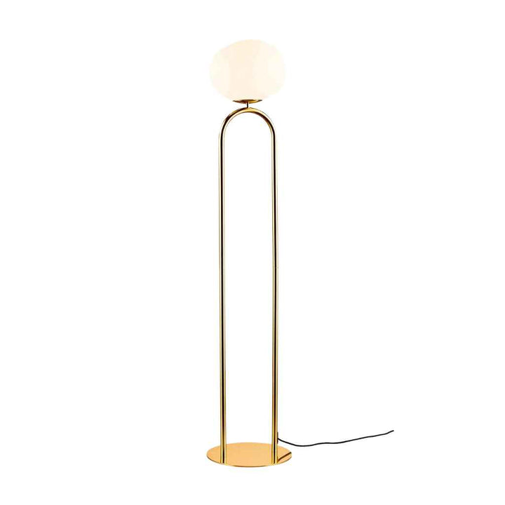 dftp Shapes Gulvlampe, Messing
