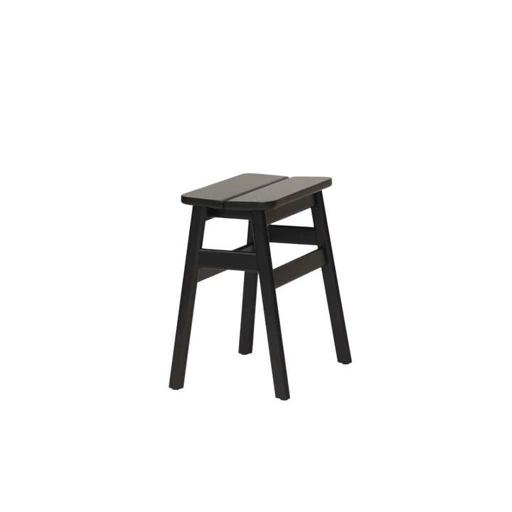 Form & Refine Angle Taburet 45, Sort