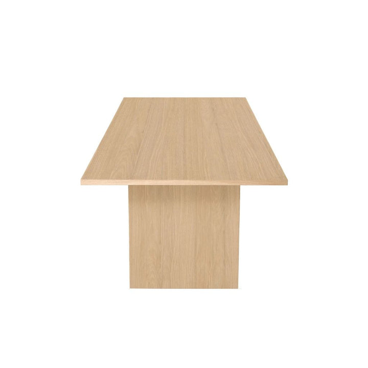 GUBI Private Dining Table L: 320 cm - Light Stained Oak