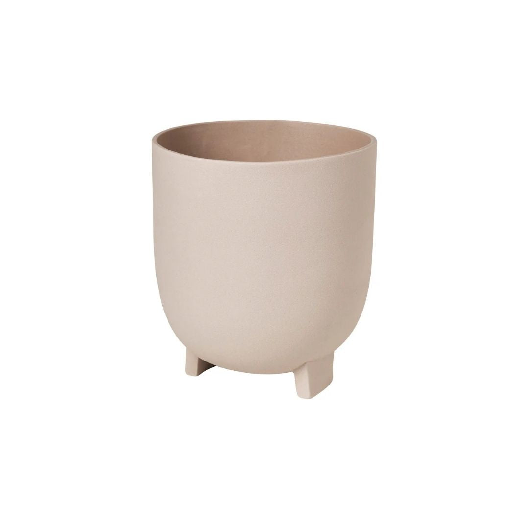 Kristina Dam Studio Serene Flowerpot XL, Sand Engobe