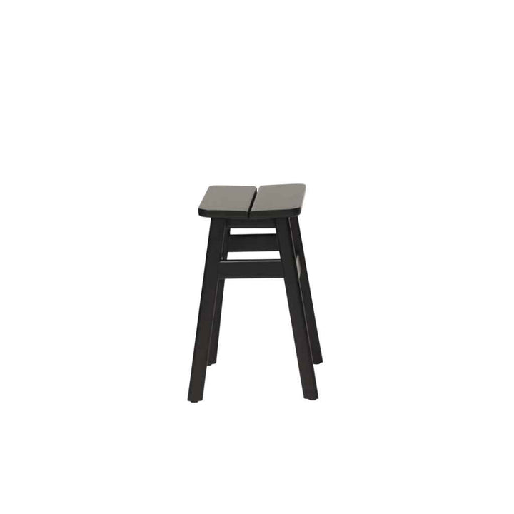 Form & Refine Angle Taburet 45, Sort