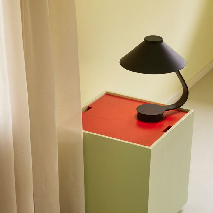 Hübsch Muri Bordlampe, Sort