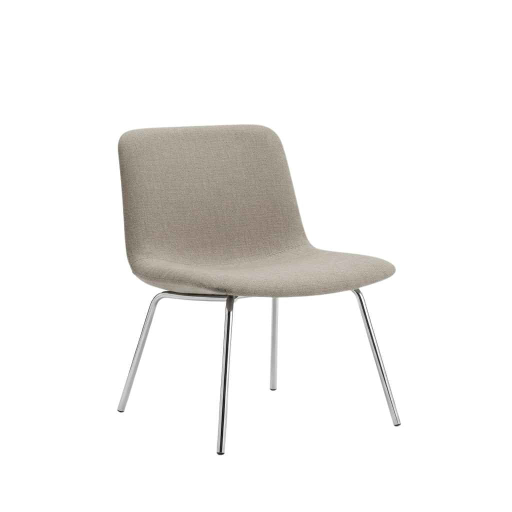 Fredericia Furniture Pato Loungesessel 4362 – Capture 3301 / Chromgestell