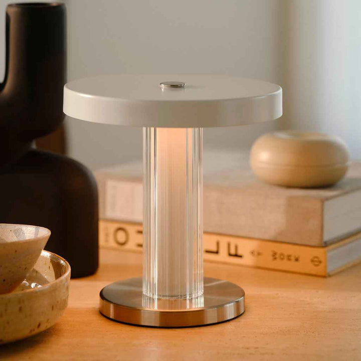 dftp Trezzi Bordlampe, Hvid