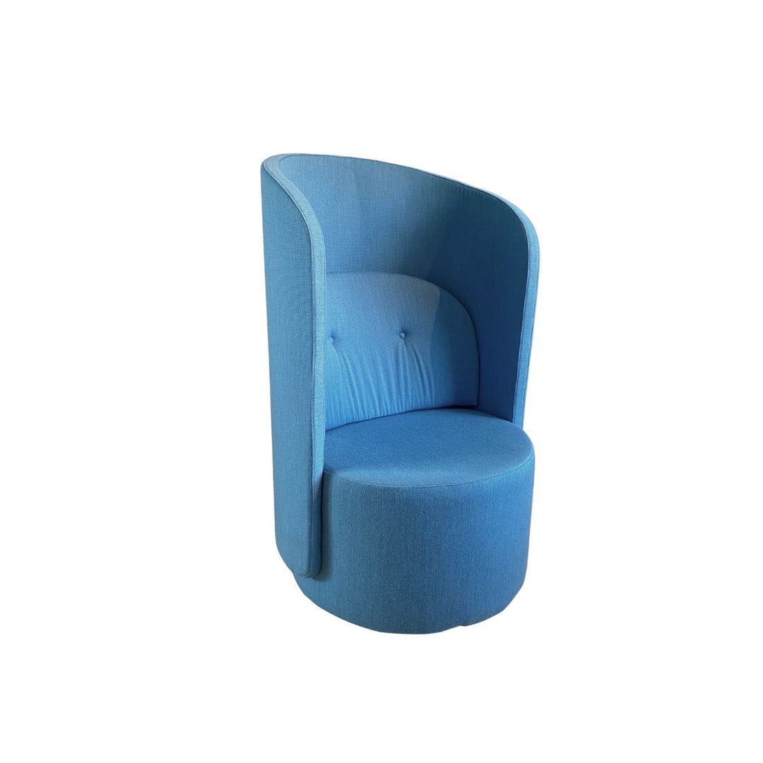 Skipper Furniture Circles Loungestol Høj, Blå
