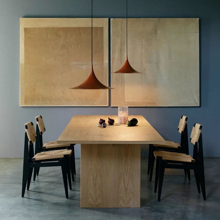 GUBI Private Dining Table L: 320 cm - Light Stained Oak