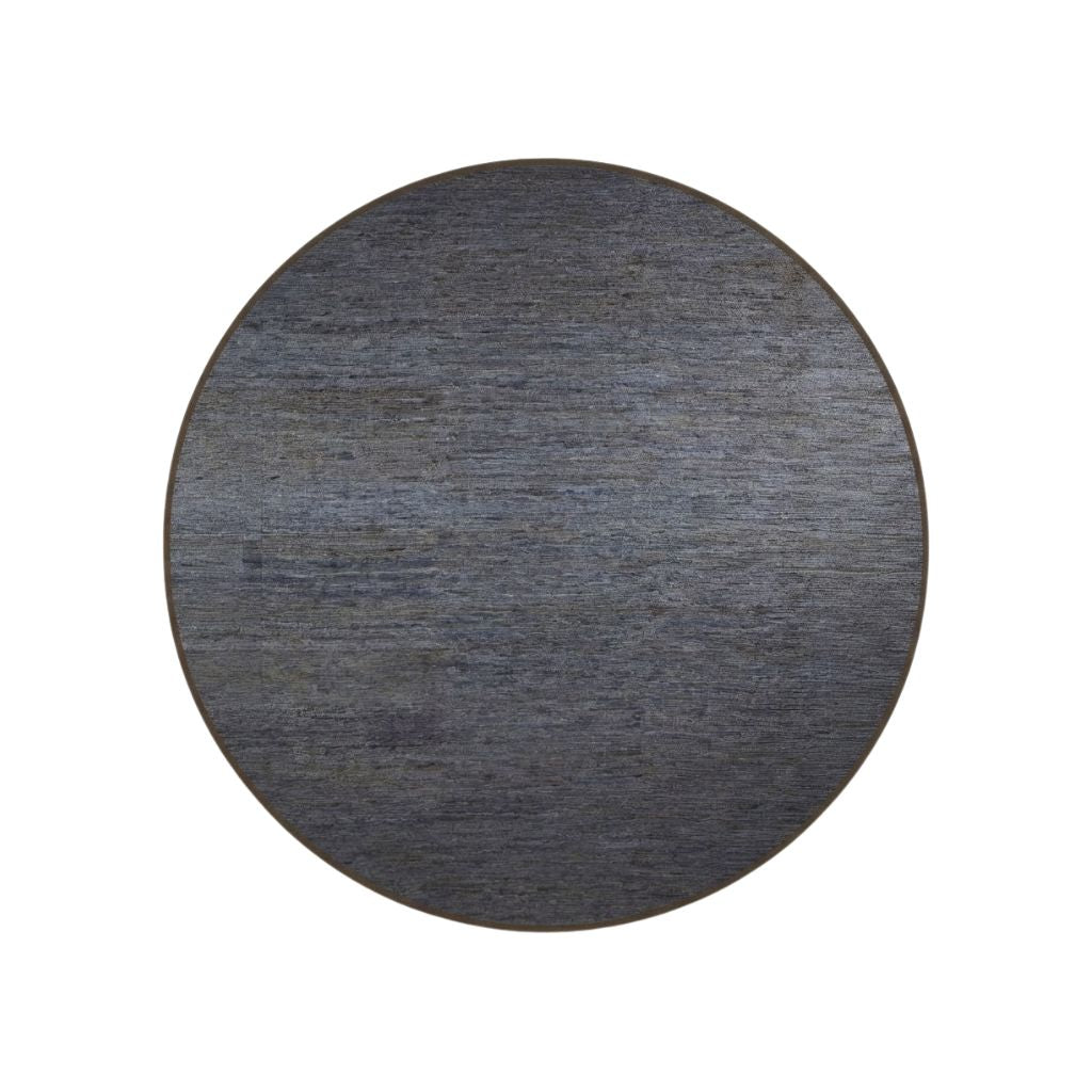 Massimo Sumace Gulvtæppe Ø340, Navy blue
