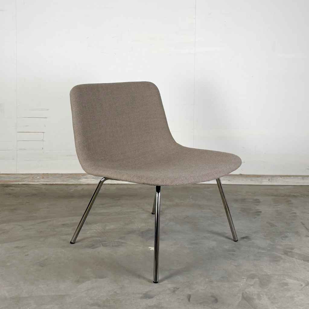 Fredericia Furniture Pato Loungesessel 4362 – Capture 3301 / Chromgestell