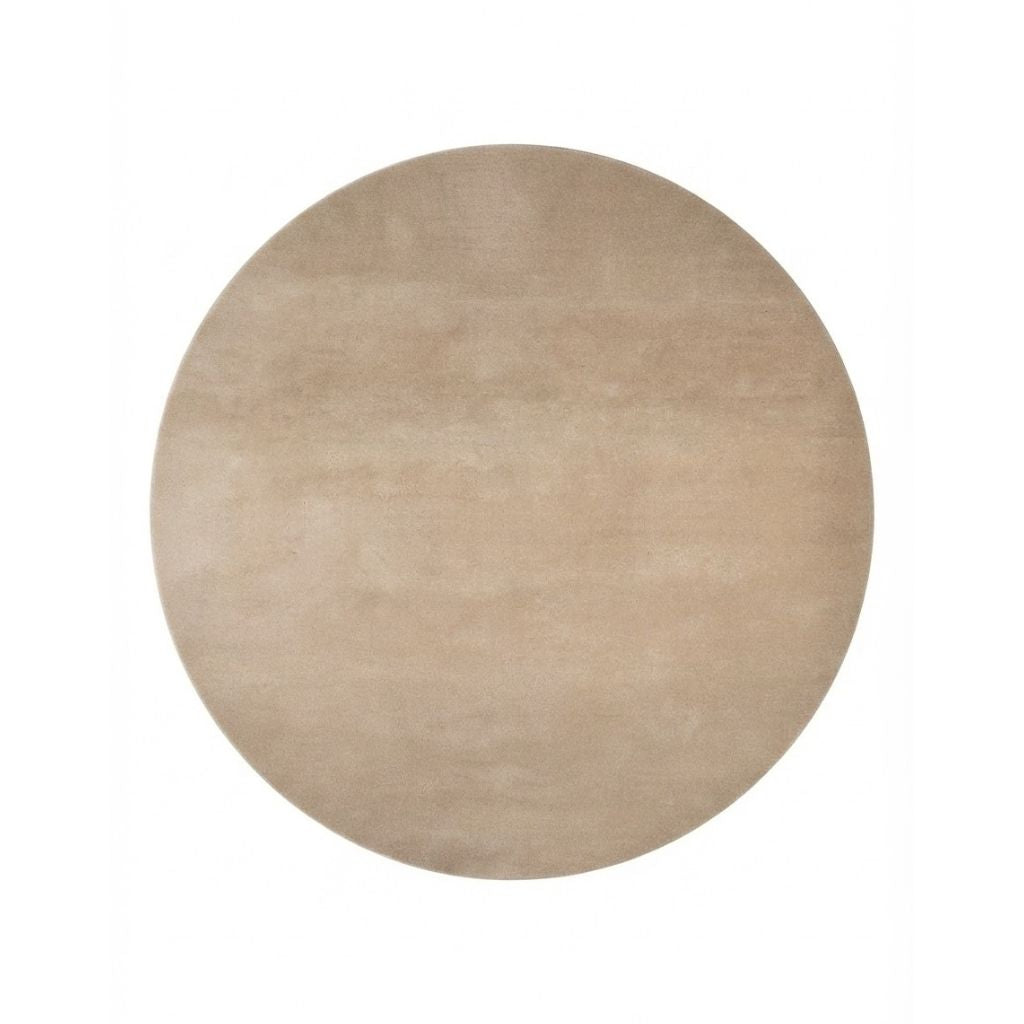 Massimo Repeat Gulvtæppe Ø350, Beige