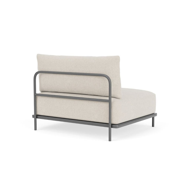 Vincent Outdoor Sofamodul - Martinique, Anthracite Grey Steel