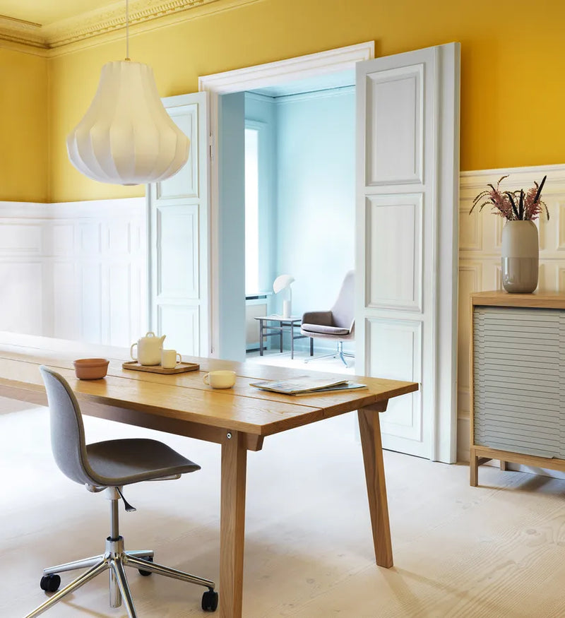 Normann Copenhagen Jalousi Kabinet Lav - Mørkeblå