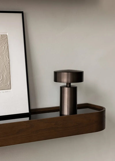 Audo Copenhagen Epoch Shelf, 50 cm, Dark Stained Oak