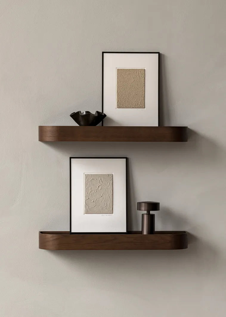 Audo Copenhagen Epoch Shelf, 50 cm, Dark Stained Oak