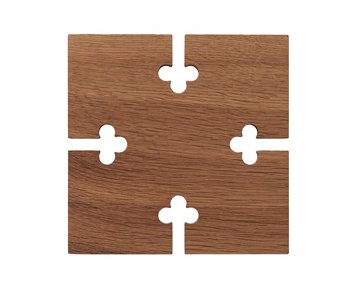 Warm Nordic Gourmet Wood Bordskåner Kvadratisk - Eg