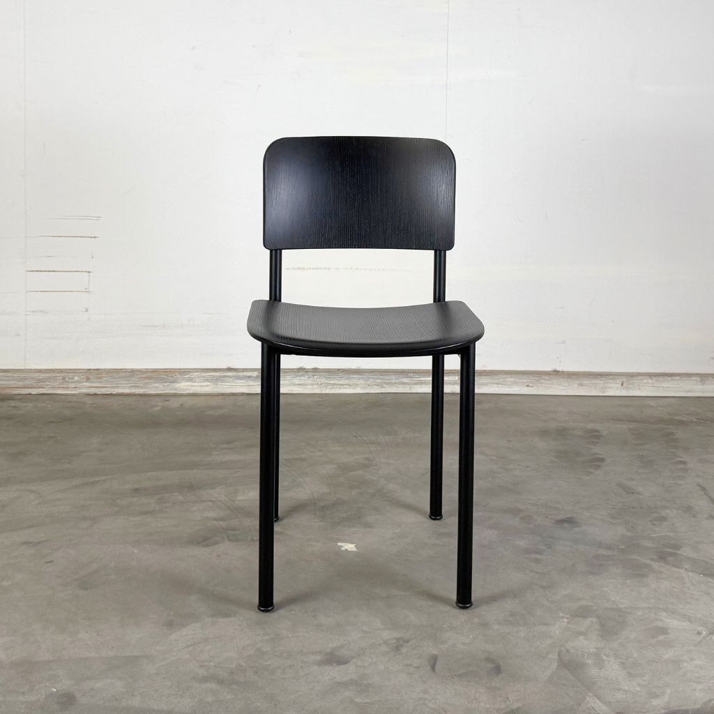 Fredericia Furniture Plan Stol - Sort Ask / Sort Stel