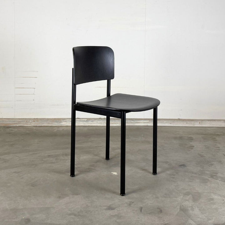 Fredericia Furniture Plan Stol - Sort Ask / Sort Stel