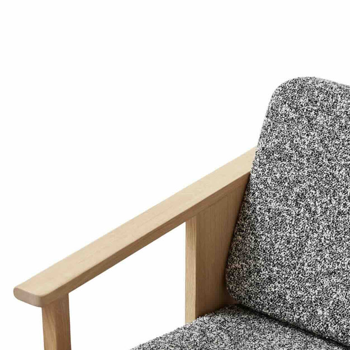Form & Refine Block Lænestol, Hvid Eg/Zero-0004