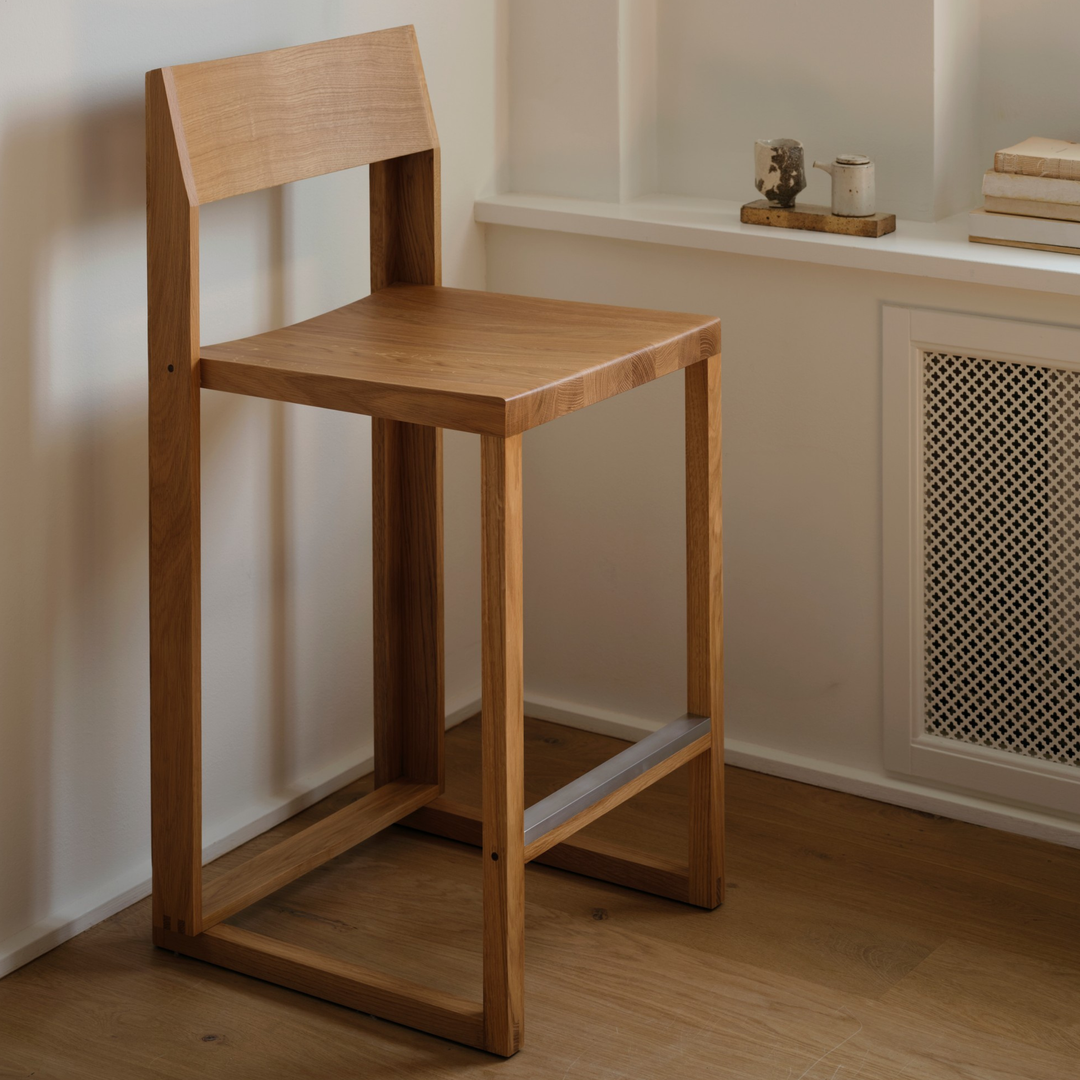 Kristina Dam Studio Outline Barstol, Warm/Brushed