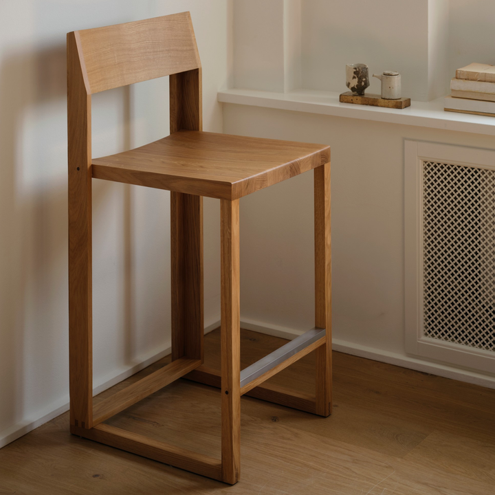 Kristina Dam Studio Outline Barstol, Warm/Brushed